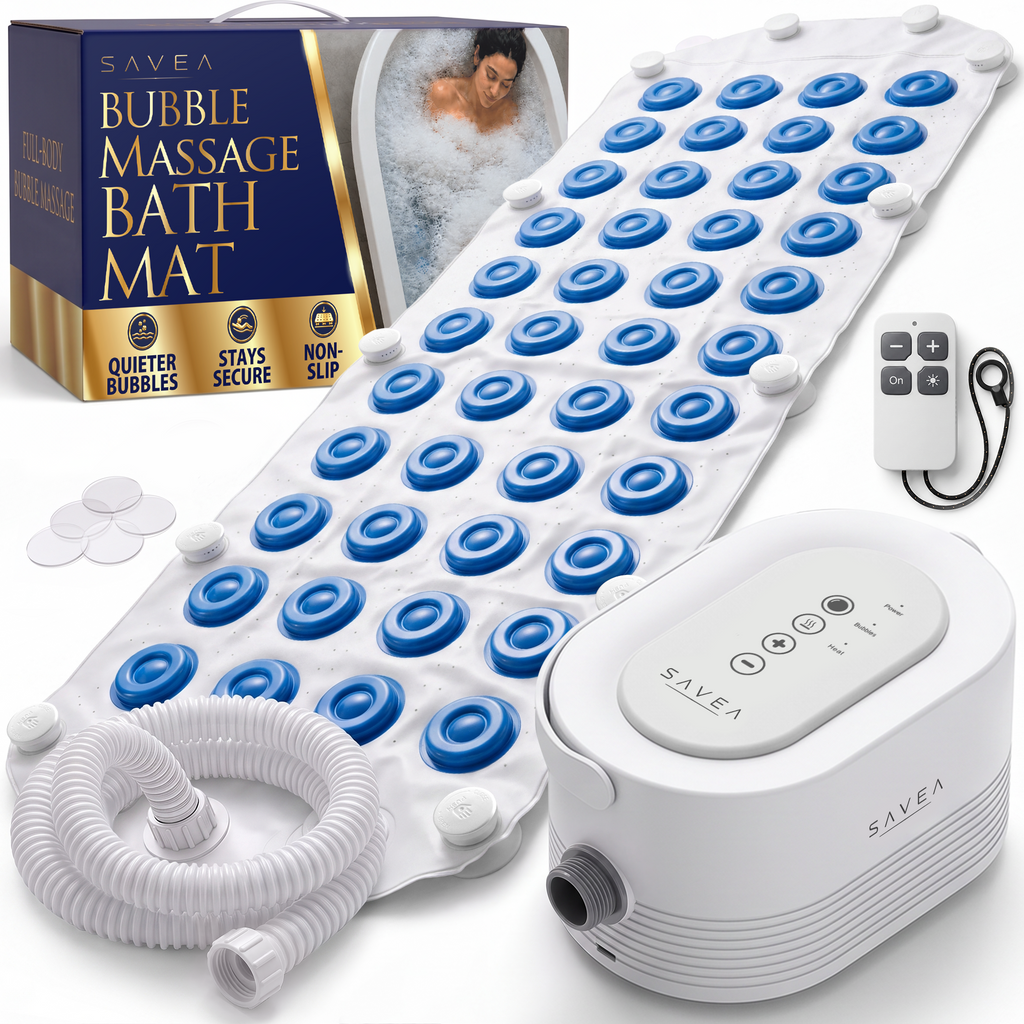 SAVEA Bubble Bath Massage Mat for Bathtub
