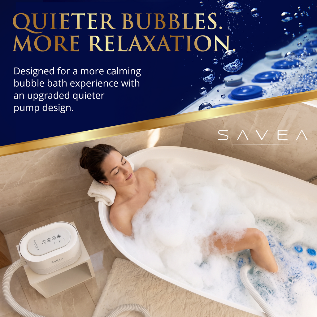 SAVEA Bubble Bath Massage Mat for Bathtub
