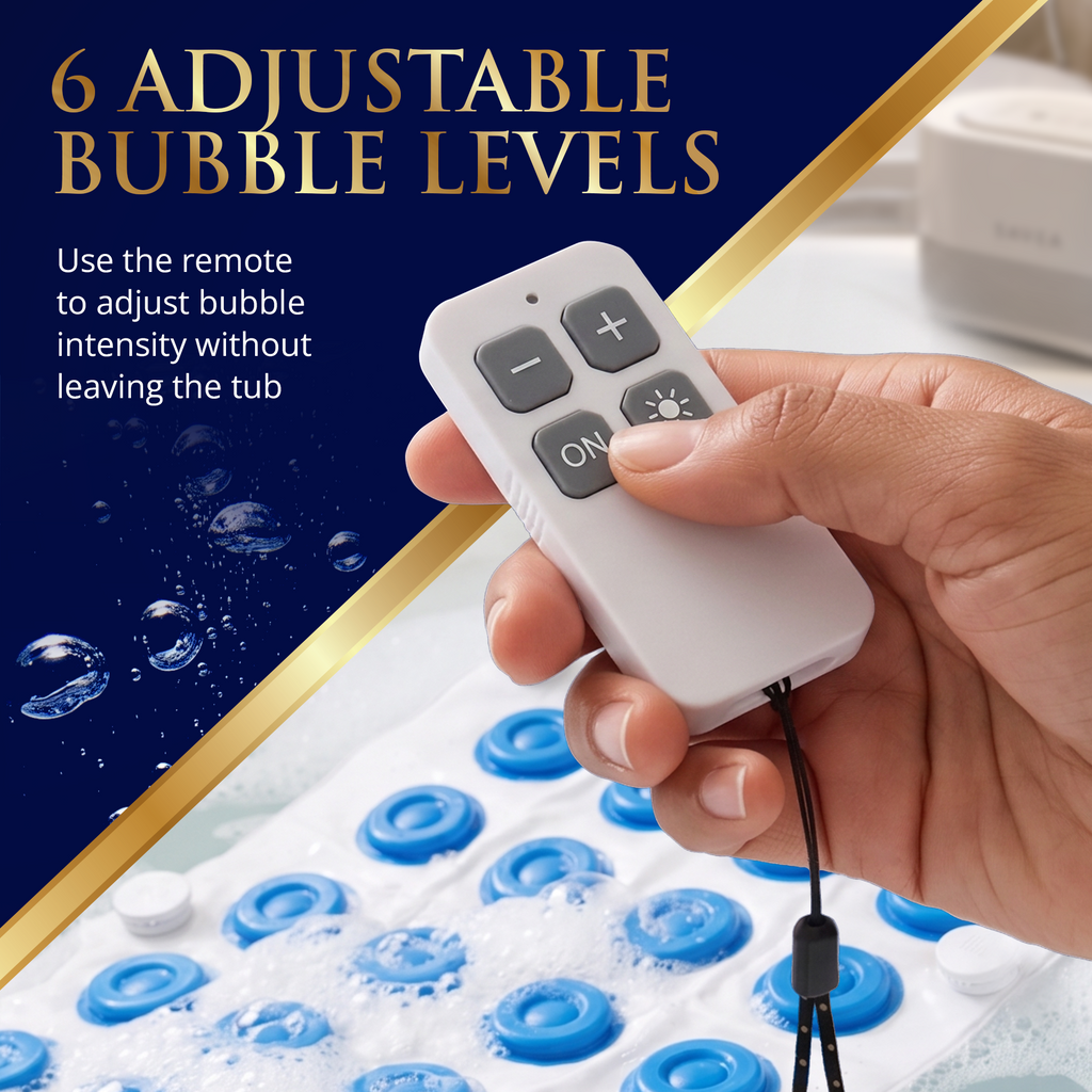 SAVEA Bubble Bath Massage Mat for Bathtub